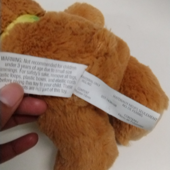 Whitman's Brown Teddy Bear Cuddly Plush stuffed animal - Picture 8 of 12